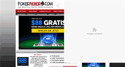 Desktop Screenshot of pokerfieber.com